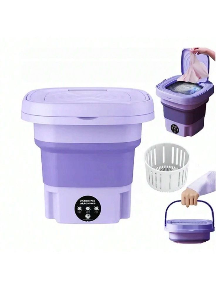 AQUAFOLD™-Mini Lavadora Portátil Plegable