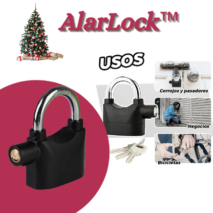 ALARLOCK™-Candado Anti Robo con Alarma