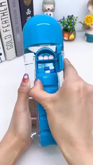 VITABOTTLE™-Botella Pastillero 2 en 1 Organizador