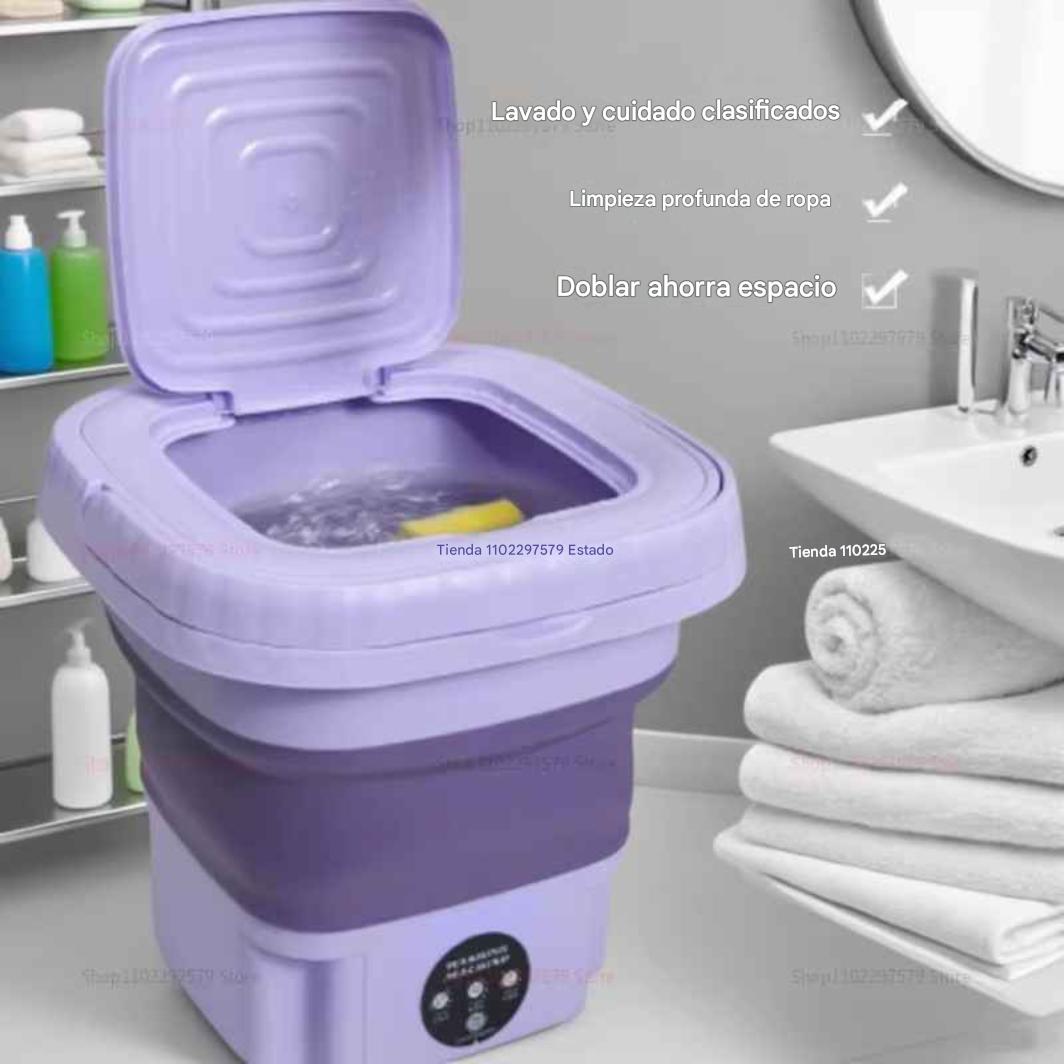 AQUAFOLD™-Mini Lavadora Portátil Plegable