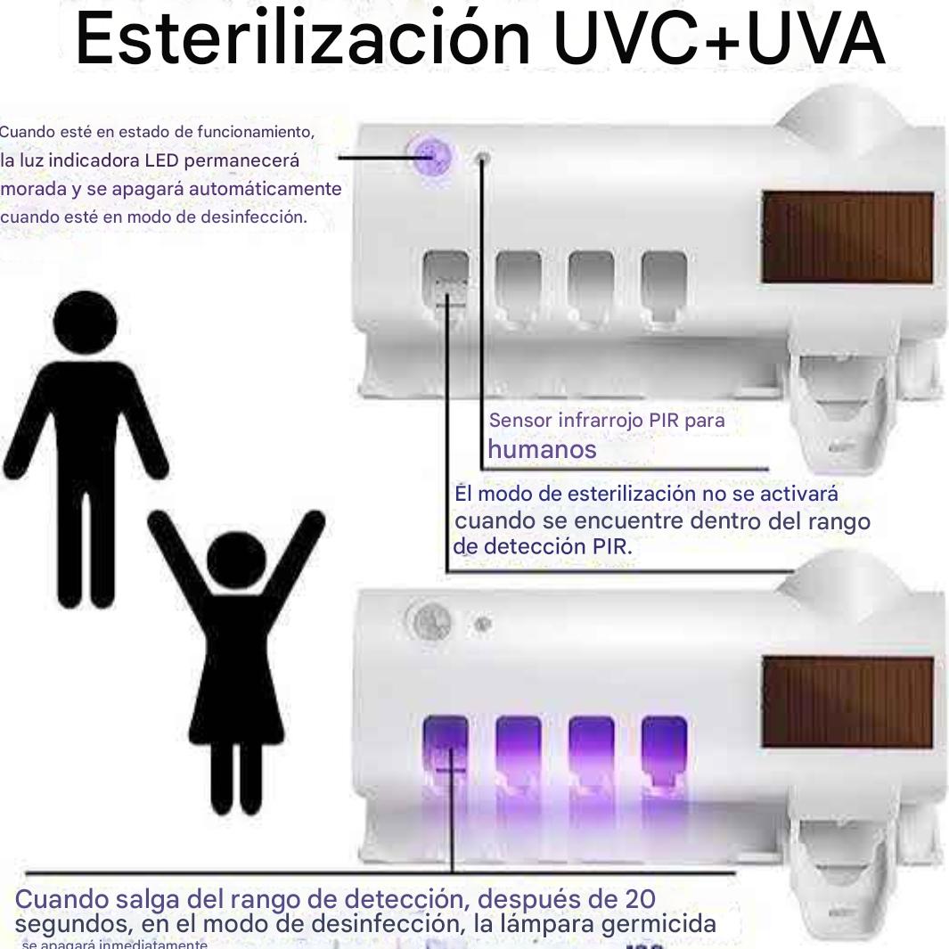 DENTGUARD™-Soporte Esterilizador Cepillo de Dientes