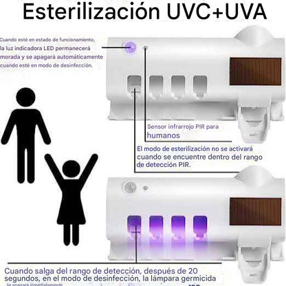 DENTGUARD™-Soporte Esterilizador Cepillo de Dientes