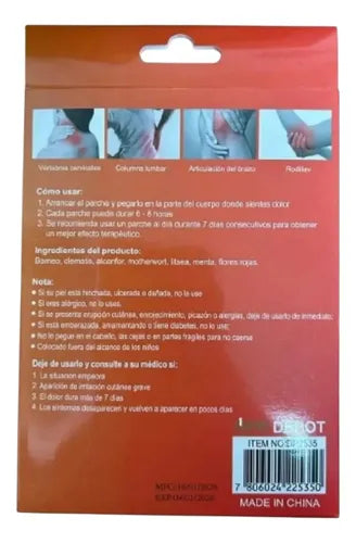 SCIATIPATCH™-Parches Alivio Dolor Ciática