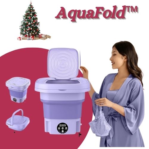 AQUAFOLD™-Mini Lavadora Portátil Plegable