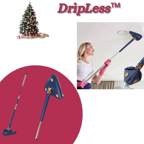 DRIPLESS™-Mopa triangular giratoria 360°