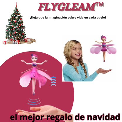 FlyGleam™ – Muñeca Hada Voladora con Luces